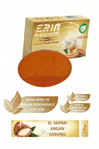 Erin Natural El Yapımı Argan Yağlı Sabun 125 gr