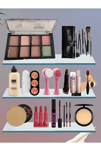 RUMİLY Pırlanta Çeyiz Makyaj Seti 23 Parca