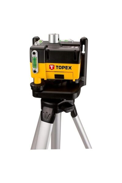 topex Nivela laser, cap rotativ, cu trepied, 30 m,