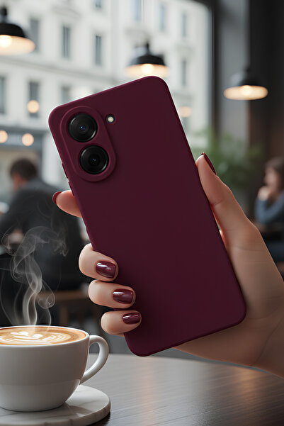 Hatreds Xiaomi Redmi A5 4G İçin Uyumlu İçi Kadife Sıvı Silikon Kılıf