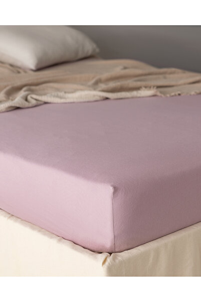 Madame Coco Σεντόνι Belle King Size Elastic Bamboo - Ανοιχτό δαμάσκηνο