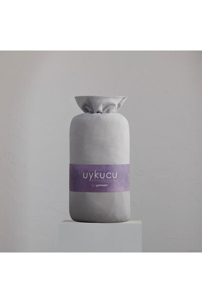 Yatsan Uykucu Elastan Lastikli Çarşaf Seti Açık Gri