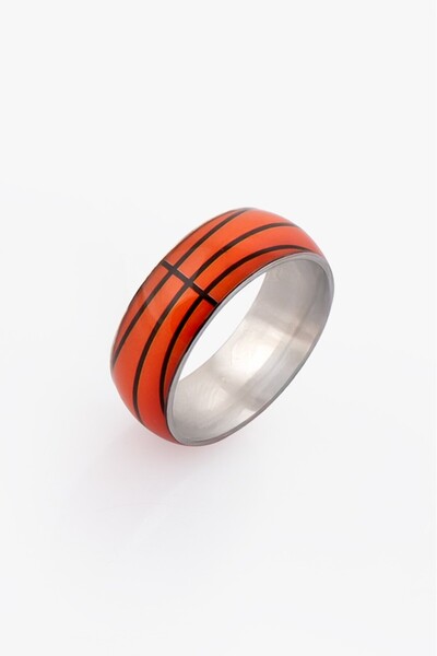 UKHWD SUPPLY 316L Steel Basketball Men's Ring