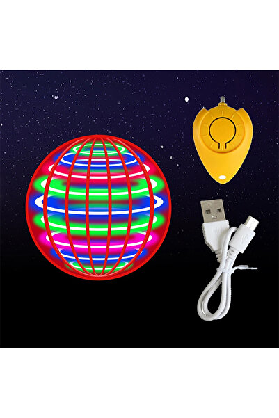 Choice كرة دوارة حمراء من ون سايز، الأكثر مبيعًا، تعمل بتقنية الحث، مضيئة، عا...