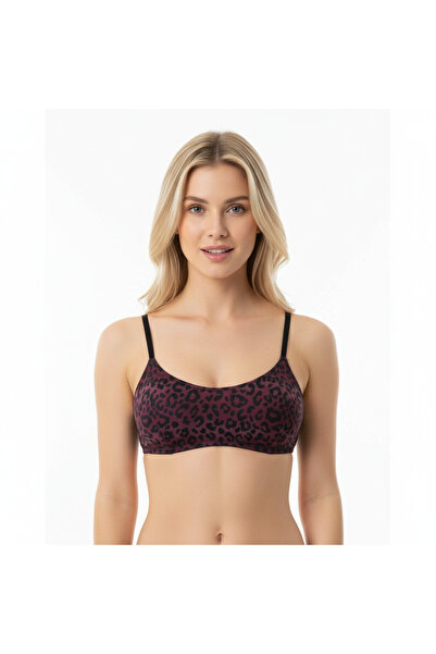 BONBON Women's Wire Free Unsupportive Scoop Bralet Bra Bb2113