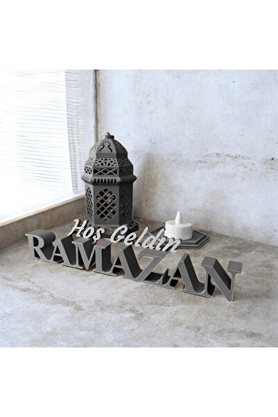 Home Hoş Geldin Ramazan Yazısı ve Ramazan Kandili (led mum dahil)