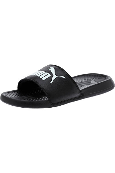Puma Unisex Popcat Slide Sandals - Black