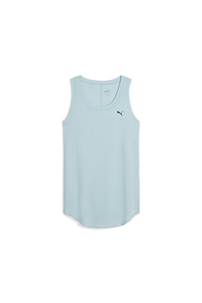 Puma Womens Studio Foundation Training Sports Tank Top - Blue