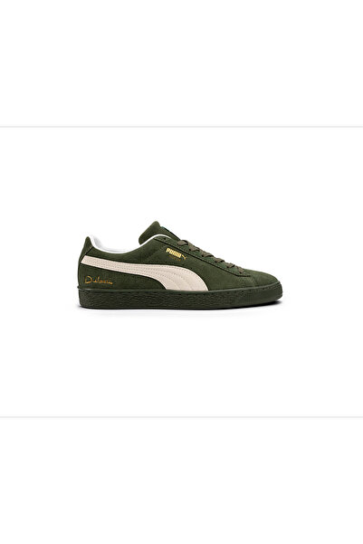 Puma Mens Suede Classic XXI Dubai Trainers Sneakers - Green