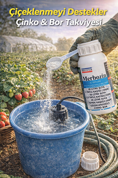 NEKTAR TARIM Merbozin.çinko Ve Mangan Eksikliğini Giderir.