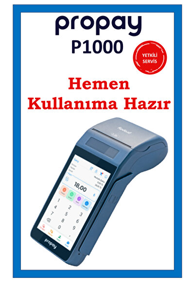 propay P1000 Işık Hızında Yeni Nesil Android Mobil Yazarkasa Pos, Dokunmatik,...