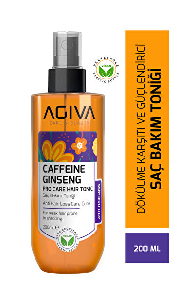 agiva care& beauty Caffeine&Ginseng Dökülme Karşıtı ve Güçlendirici Durulama ...
