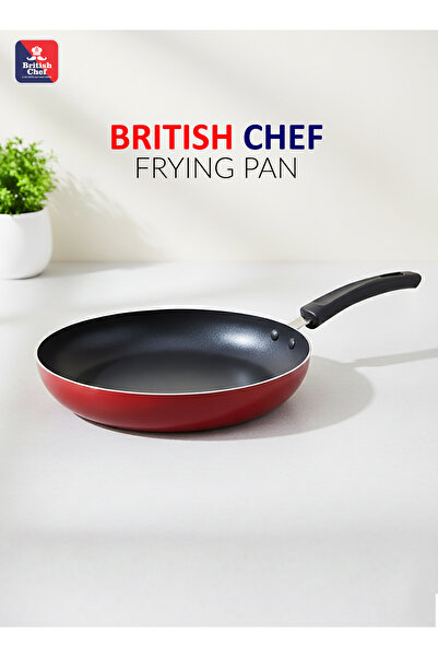 British Chef Aluminum 22cm Frypan Strong Aluminum Body With Non-Stick Coating...