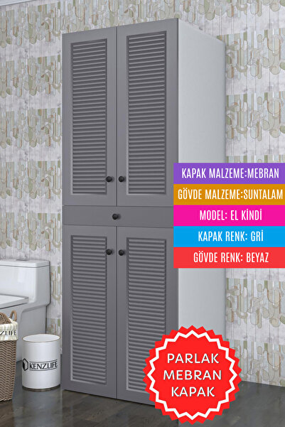 Kenzlife membran çamaşır-kurutma makinesi dolabı el kindi gribyz panjur 187*0...