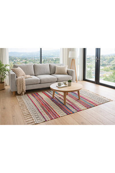 Generic Handwoven Indian rug – 100% cotton