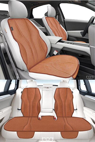 Bod Σετ μαξιλαριών καθισμάτων αυτοκινήτου με ταϊλανδέζικο φτερό της σειράς Aegean με τσέπες Προστατευτικό κάλυμμα καθίσματος Μπροστινό πίσω σετ