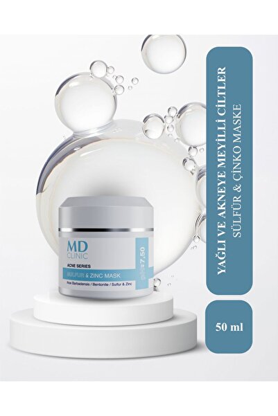 Md Clinic Yağlı ve Karma Ciltlere Yönelik Arındırıcı Maske