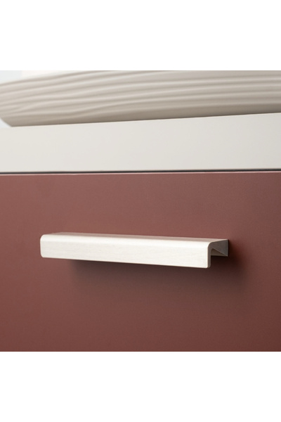 System 1742 Modern Uzun Boy Kulp Saten Renk 128 mm