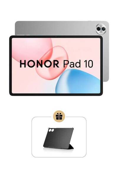 HONOR Pad 10 12.1 Inch Wi-Fi Tablet Gray 8GB RAM 256GB With Free Keyboard Case - Middle East Version