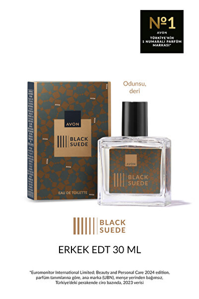 AVON Black Suede Erkek Parfüm Edt 30 Ml.