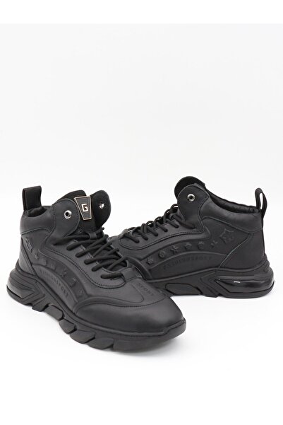 Guja 23K513 Siyah Fashion Dikişli Air Taban Erkek Bot