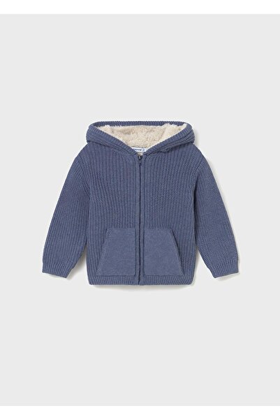 MAYORAL سترة محبوكة للأولاد من عمر 1-4 سنوات باللون الأزرق