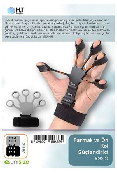h.t sağlık Silikonski rukohvat za vežbanje prstiju i jačanje podlaktice/ruke,...