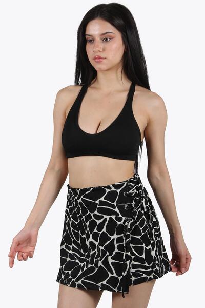 Mckanzie 5680 Модель «Пташине око» Детальна шорти-спідниця