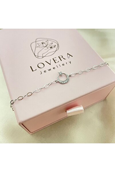 Lovera Jewellery 925 Ayar Gümüş Ay Yıldızlı Bileklik | 925 Ayar Gümüş Bileklik