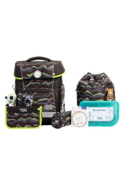 School Mood Champion Maxx Pro Mila Schulranzen-Set 7-teilig