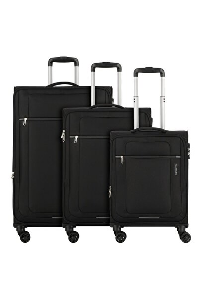 American Tourister Rampup 4 Rollen Kofferset 3-teilig