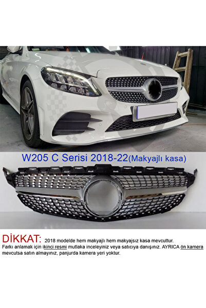 GCP German Car Parts W205 C Serisi Diamond Panjur 2020-2022 C180 C200 C200d