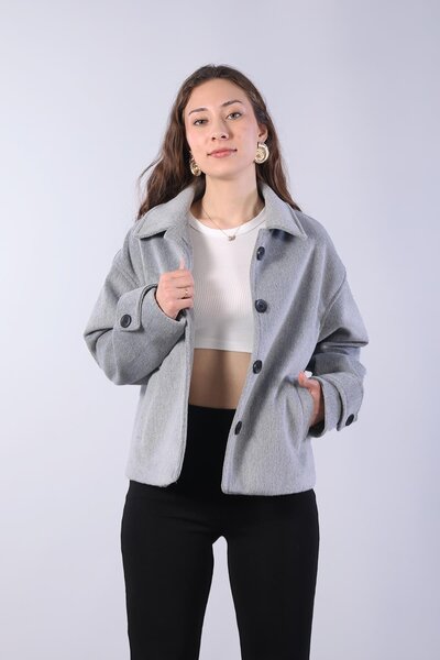 Mckanzie 0724 سترة مزينة بأزرار وياقة