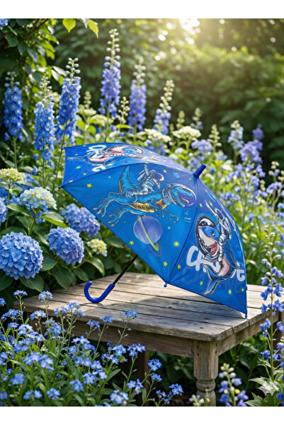 Silmaril Katlanabilen Koruma Kılıflı Bardaklı Düdüklü 72 Cm Çocuk Şemsiyesi Y...