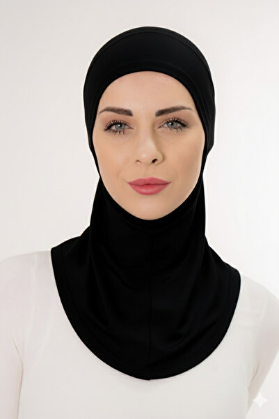 Şalcenneti.com قبعة نينجا عملية مع رباط للرقبة باللون الأسود