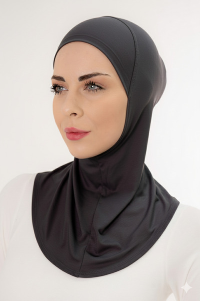 Şalcenneti.com Practical Ninja Hat with Neck Collar – Smoked, Non-Slip, Anti-Sweat, Flexible for Daily Use |   Shal Paradise