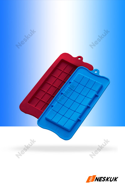 Neskuk قالب سيليكون للشوكولاتة والمعجنات والثلج والصابون بعمق 6 مم