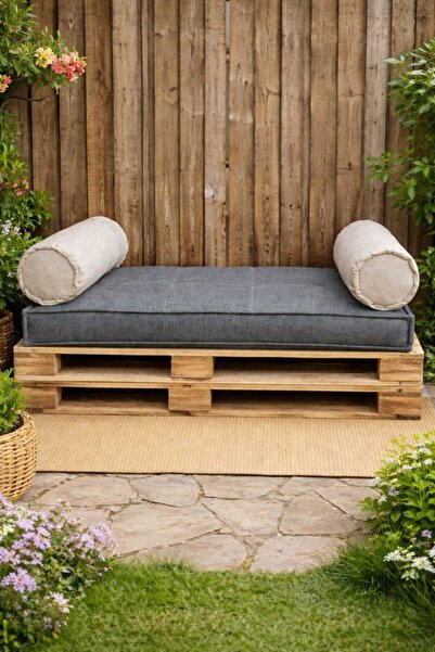 BDPHOME Bdphome Çocuk Odası Yer Minderi Ve Şeker Yastığı