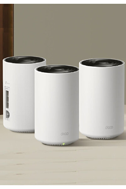 TP-LINK ısc-sb Deco Px50 3 Lü Wi-fi 6 Ax3000 + G1500 Tüm Evi Kapsayan Mesh Wi...