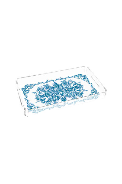 Sivella Blue Blanc Royale 40X20 Plexiglass Tray