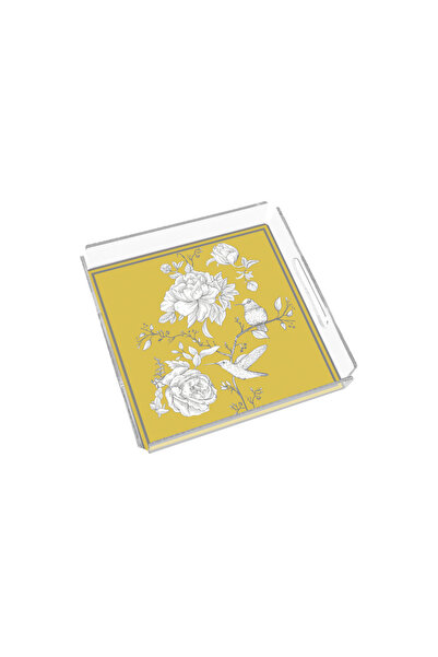 Sivella Rose Glow Yellow 24X24 Plexiglass Tray