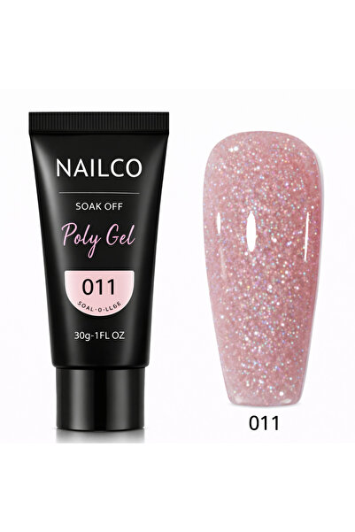 Naıl Co Polygel Protez Tırnak Üst Form Jel Polijel 30 ml No: 11