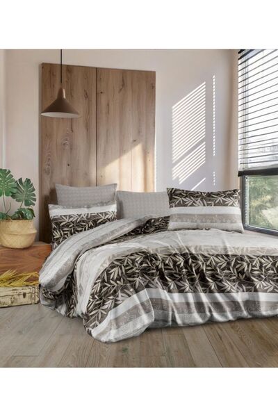 ALYAMIZ Capiçino Двоспальне простирадло з гумкою Комплект постільної білизни