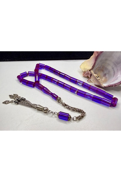 İskenderun Tesbihcilik سبحة من العنبر الناري الملون العتيق