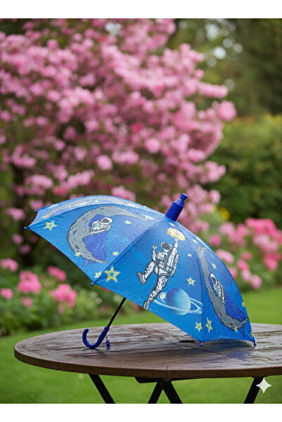 Silmaril 72 CM!! Katlanır Kılıflı Bardaklı Düdüklü Çocuk Şemsiyesi Yağmur Kış...