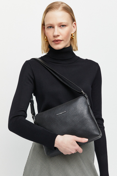 AKSWSUAR Çok Gözlü Çapraz Askılı Çanta