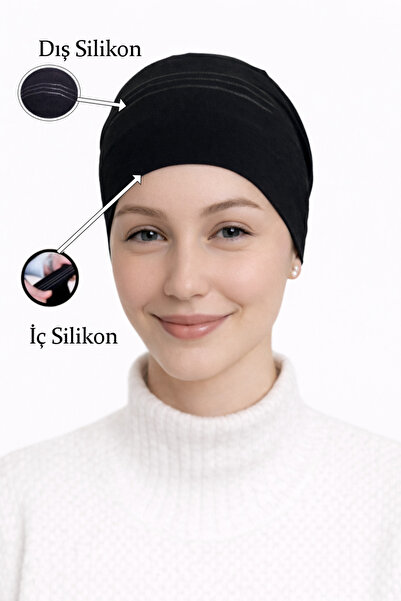 Merve Nayir Double Silicone Non-Slip and Hijab Non-Slip Fixer Hijab Cap