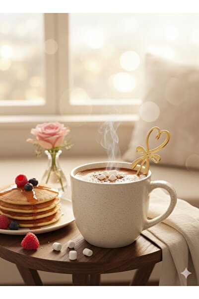 Simply Now Kalpli Fiyonk Çay Şeker Kaşığı, 6 Adet