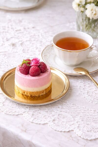 Meralles 6 قطع من الفولاذ المقاوم للصدأ الذهبي مقاس 12 سم صينية تقديم الشاي و...