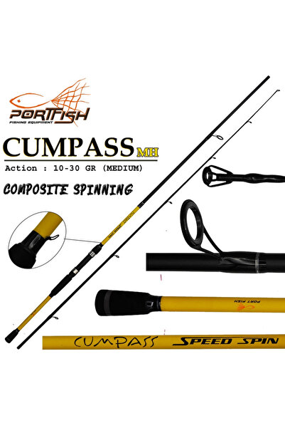 Genel Markalar Portfish Cumpass 270cm 10-30 Gr Spin Kamış